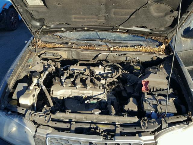 3N1CB51D03L816237 - 2003 NISSAN SENTRA XE BLACK photo 7