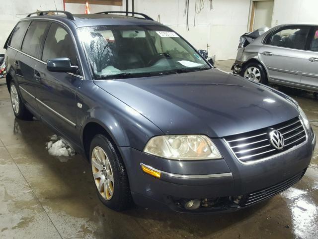 WVWVD63B63E463214 - 2003 VOLKSWAGEN PASSAT GLS GRAY photo 1