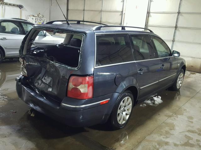 WVWVD63B63E463214 - 2003 VOLKSWAGEN PASSAT GLS GRAY photo 4