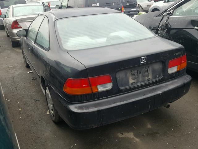 1HGEJ8240TL040293 - 1996 HONDA CIVIC EX შავი ფოტო 3