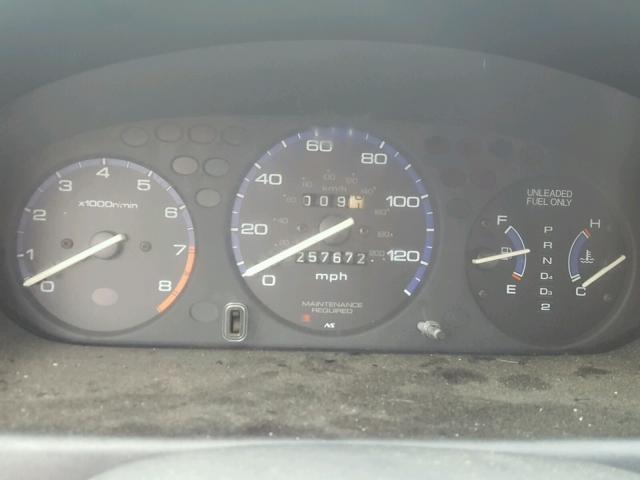 1HGEJ8240TL040293 - 1996 HONDA CIVIC EX შავი ფოტო 8