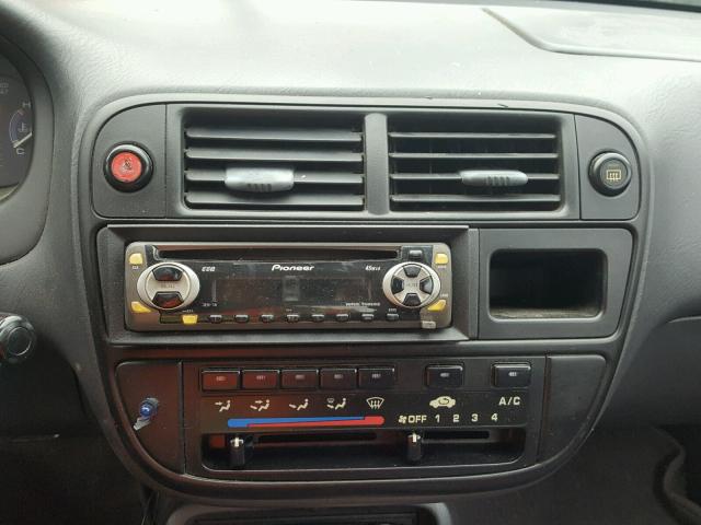 1HGEJ8240TL040293 - 1996 HONDA CIVIC EX შავი ფოტო 9