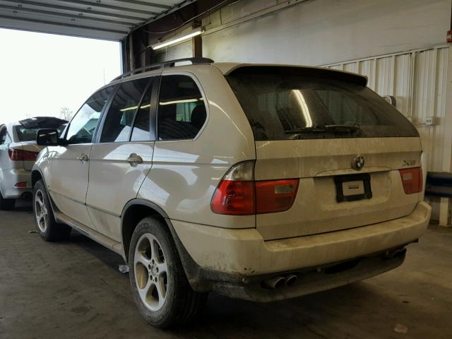 5UXFB53546LV25013 - 2006 BMW X5 4.4I WHITE photo 3