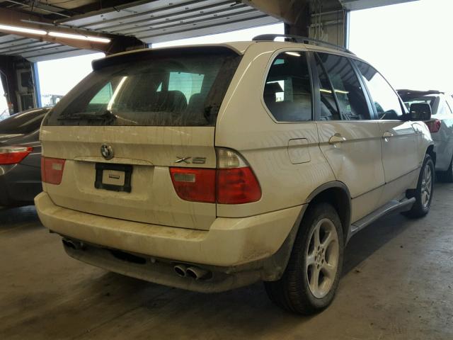 5UXFB53546LV25013 - 2006 BMW X5 4.4I WHITE photo 4