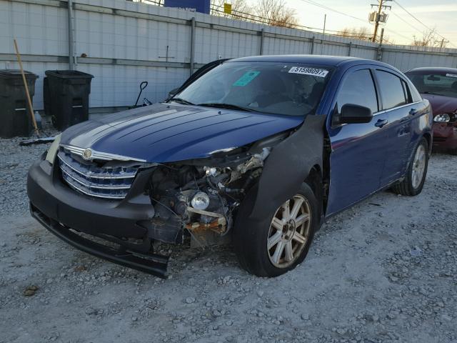 1C3LC56RX7N563551 - 2007 CHRYSLER SEBRING TO BLUE photo 2