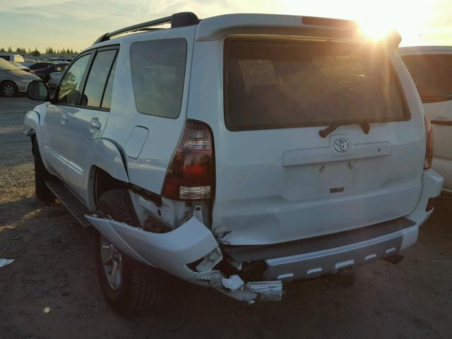 JTEBU14RX40055410 - 2004 TOYOTA 4RUNNER SR WHITE photo 3