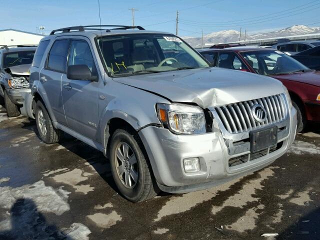 4M2CU81118KJ37708 - 2008 MERCURY MARINER WHITE photo 1