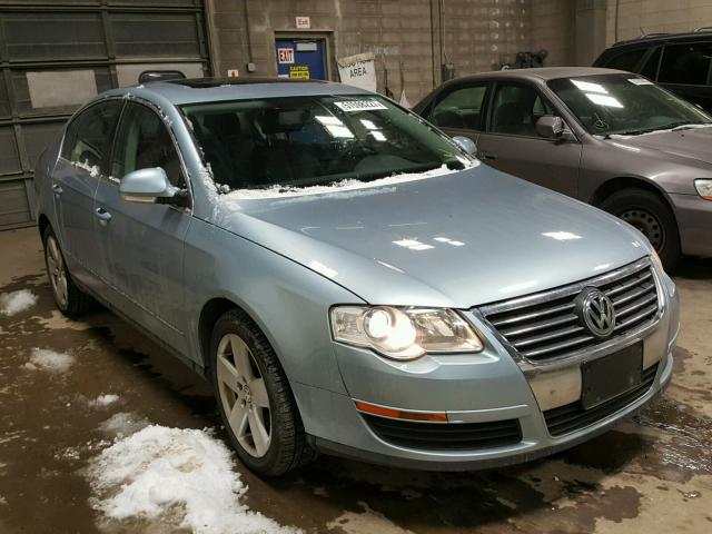 WVWAK73C38E090336 - 2008 VOLKSWAGEN PASSAT KOM BLUE photo 1