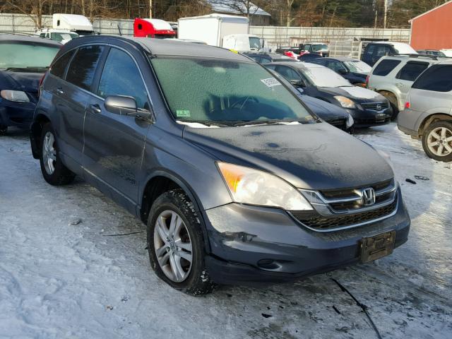 JHLRE4H77BC017416 - 2011 HONDA CR-V EXL GRAY photo 1