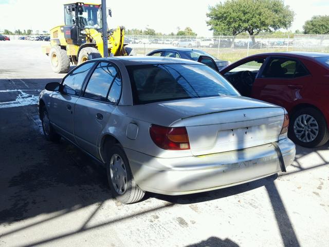 1G8ZH52862Z300067 - 2002 SATURN SL1 SILVER photo 3