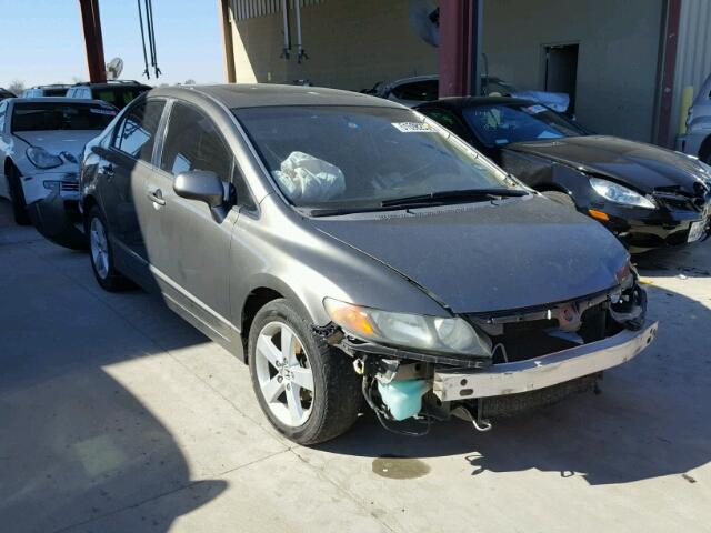 2HGFA16817H303726 - 2007 HONDA CIVIC EX ნაცრისფერი ფოტო 1