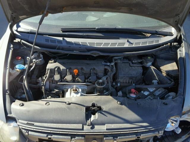 2HGFA16817H303726 - 2007 HONDA CIVIC EX ნაცრისფერი ფოტო 7