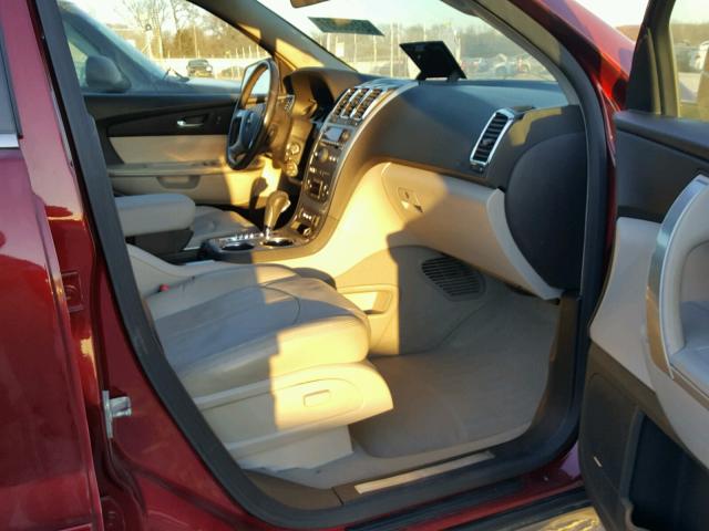 1GKER23798J127601 - 2008 GMC ACADIA SLT BURGUNDY photo 5