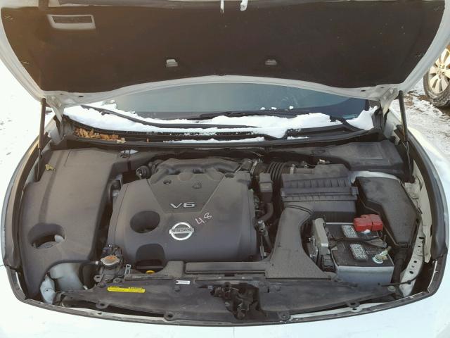 1N4AA5AP7EC482553 - 2014 NISSAN MAXIMA S WHITE photo 7