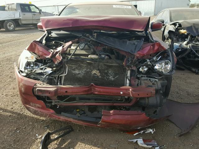 1HGCM66523A029880 - 2003 HONDA ACCORD EX RED photo 9