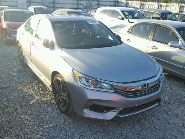 1HGCR2F56HA191514 - 2017 HONDA ACCORD SPO SILVER photo 1