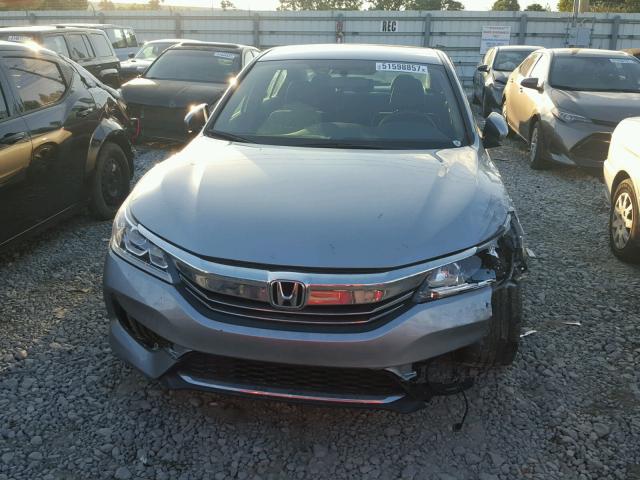 1HGCR2F56HA191514 - 2017 HONDA ACCORD SPO SILVER photo 9