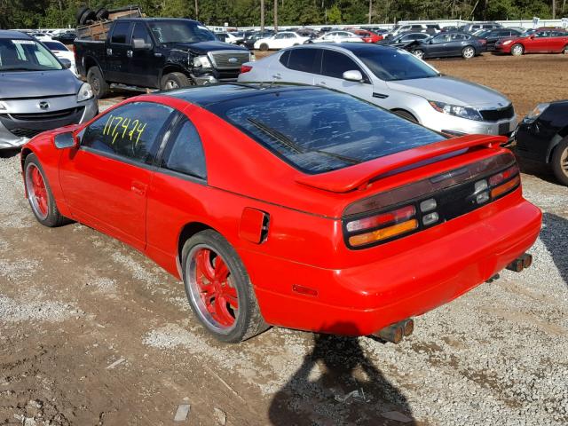 JN1RZ26A0LX007117 - 1990 NISSAN 300ZX 2+2 RED photo 3