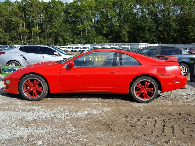 JN1RZ26A0LX007117 - 1990 NISSAN 300ZX 2+2 RED photo 9