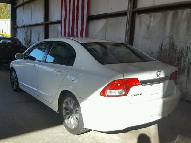 19XFA1F98AE033534 - 2010 HONDA CIVIC EXL 白色 照片 3