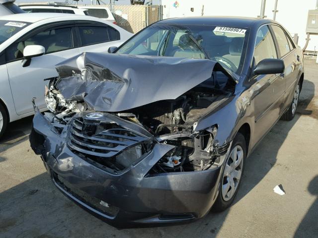 4T1BE46K99U874147 - 2009 TOYOTA CAMRY BASE GRAY photo 2