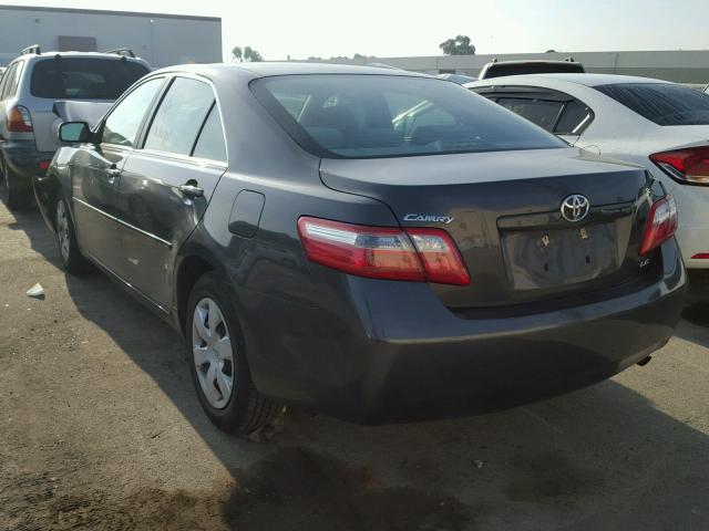 4T1BE46K99U874147 - 2009 TOYOTA CAMRY BASE GRAY photo 3