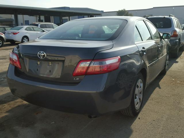 4T1BE46K99U874147 - 2009 TOYOTA CAMRY BASE GRAY photo 4