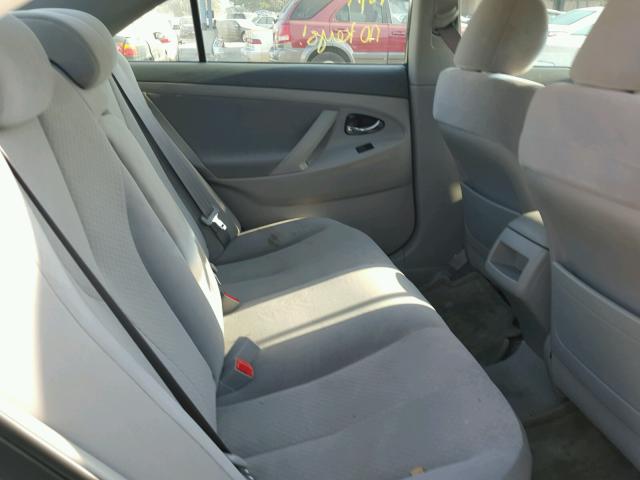 4T1BE46K99U874147 - 2009 TOYOTA CAMRY BASE GRAY photo 6