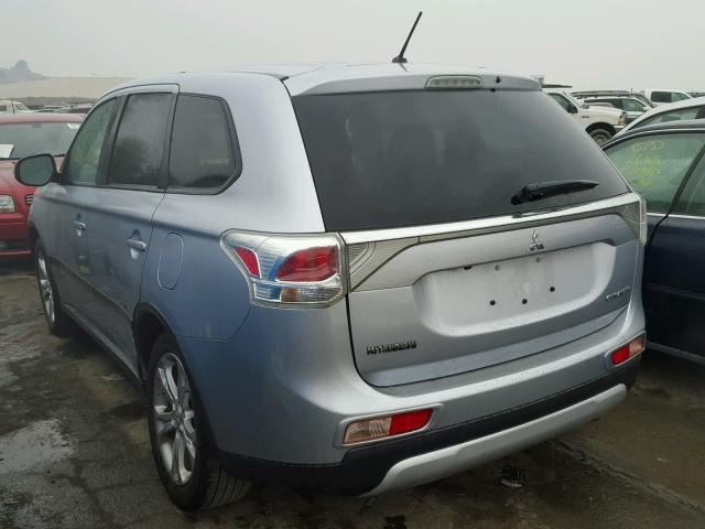 JA4AD3A34FZ006109 - 2015 MITSUBISHI OUTLANDER SILVER photo 3