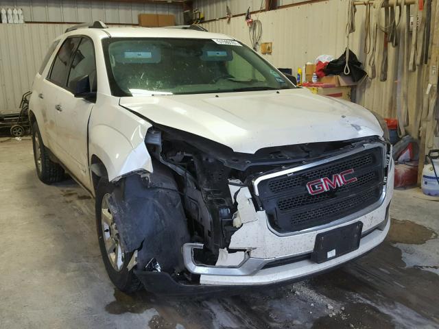 1GKKRPKD8EJ189459 - 2014 GMC ACADIA SLE WHITE photo 1