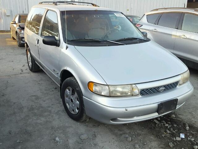 4N2DN1113VD854901 - 1997 NISSAN QUEST XE SILVER photo 1