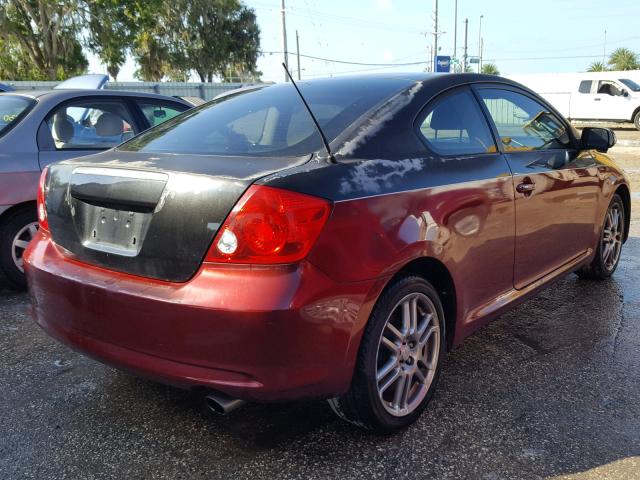 JTKDE177060091025 - 2006 TOYOTA SCION TC 双色 照片 4