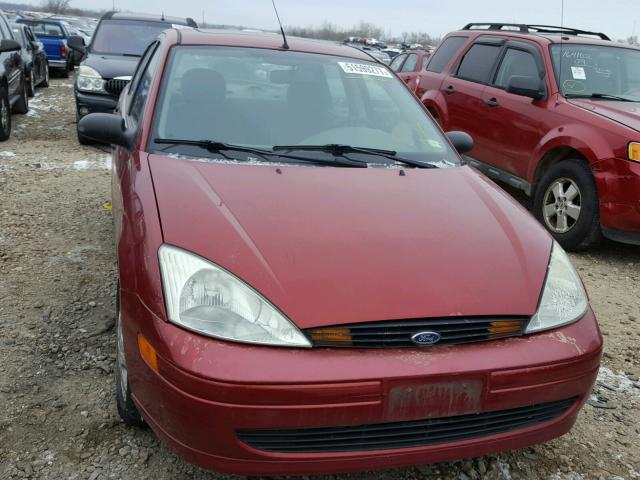 1FAFP34P82W331736 - 2002 FORD FOCUS SE BURGUNDY photo 9