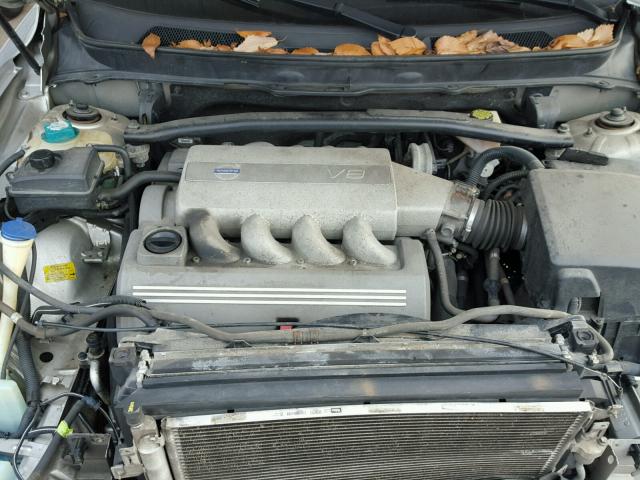 YV1CZ852451214349 - 2005 VOLVO XC90 V8 SILVER photo 7