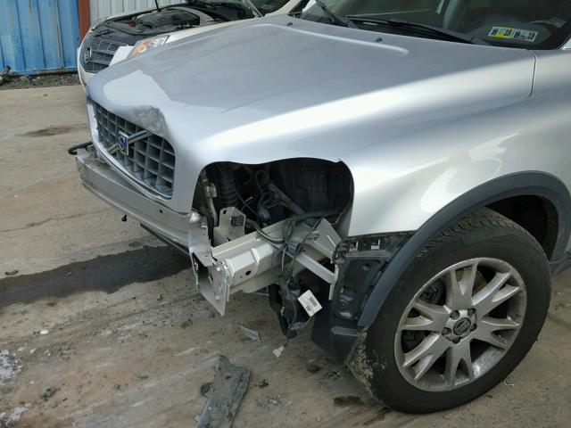 YV1CZ852451214349 - 2005 VOLVO XC90 V8 SILVER photo 9