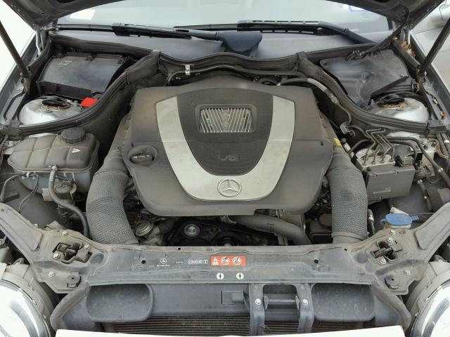 WDBTJ56H69F265051 - 2009 MERCEDES-BENZ CLK 350 GRAY photo 7