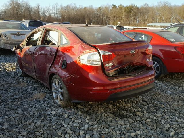 3FADP4BJ9FM189687 - 2015 FORD FIESTA SE RED photo 3