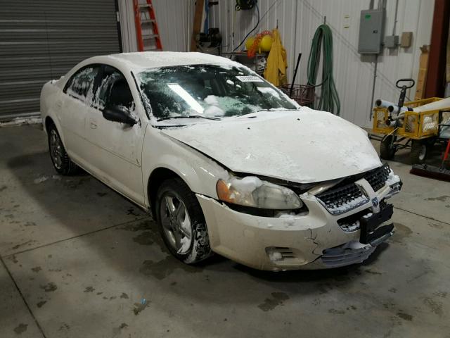 1B3EL46T05N642526 - 2005 DODGE STRATUS SX WHITE photo 1