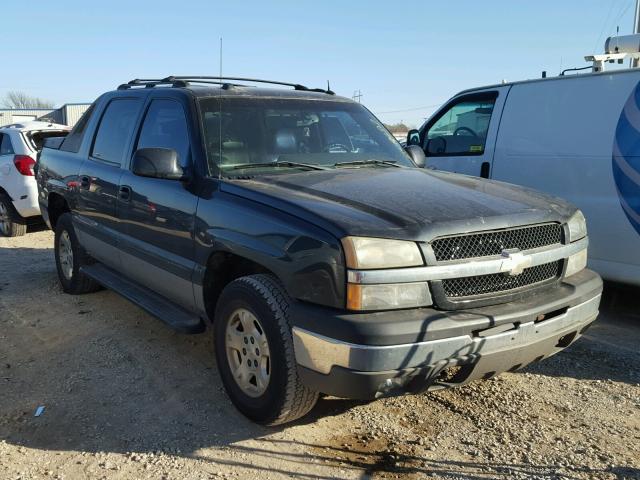 3GNEK12T44G260536 - 2004 CHEVROLET AVALANCHE BLACK photo 1