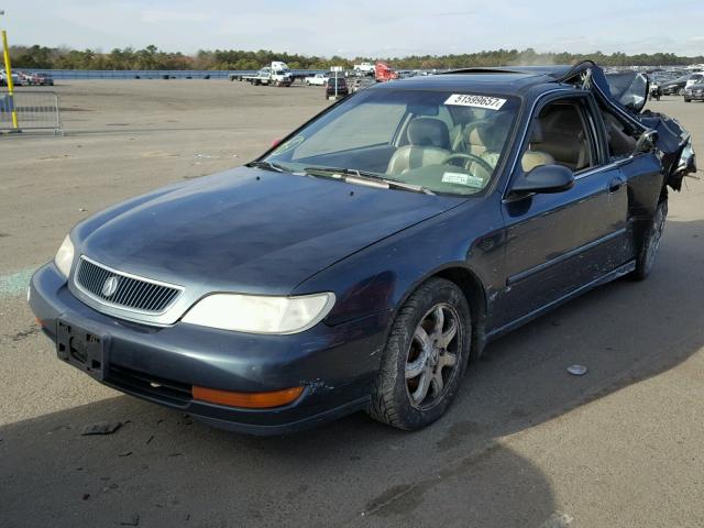 19UYA2259WL000852 - 1998 ACURA 3.0CL GREEN photo 2