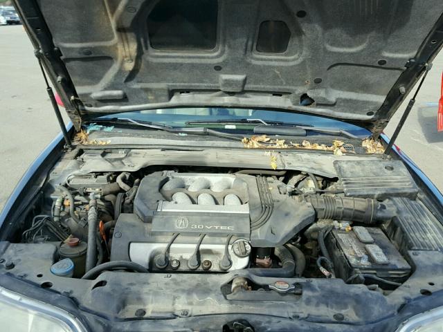 19UYA2259WL000852 - 1998 ACURA 3.0CL Zielony zdjęcie 7
