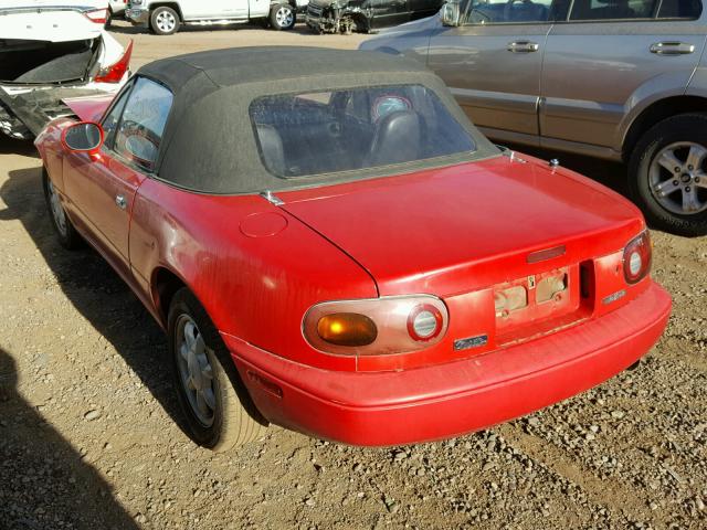 JM1NA3519P0422204 - 1993 MAZDA MX-5 MIATA RED photo 3