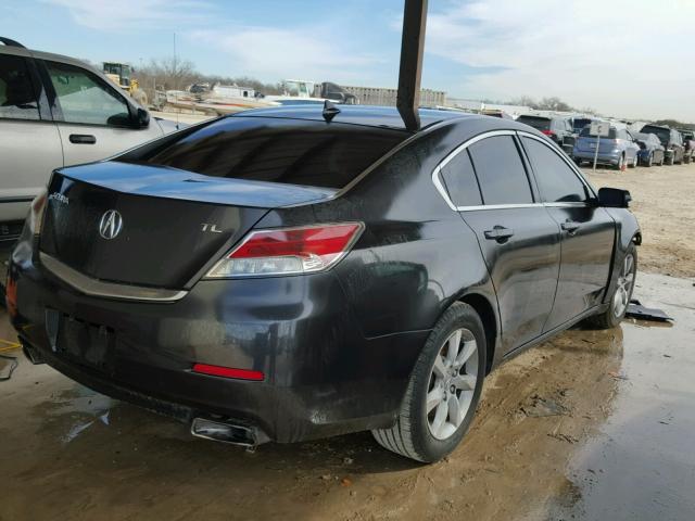 19UUA8F29CA025839 - 2012 ACURA TL GRAY photo 4