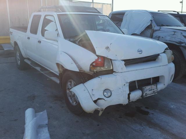 1N6ED29Y63C431750 - 2003 NISSAN FRONTIER C WHITE photo 1