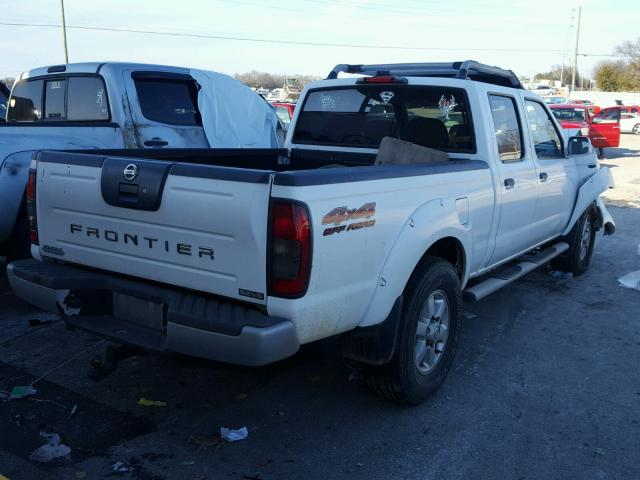 1N6ED29Y63C431750 - 2003 NISSAN FRONTIER C WHITE photo 4