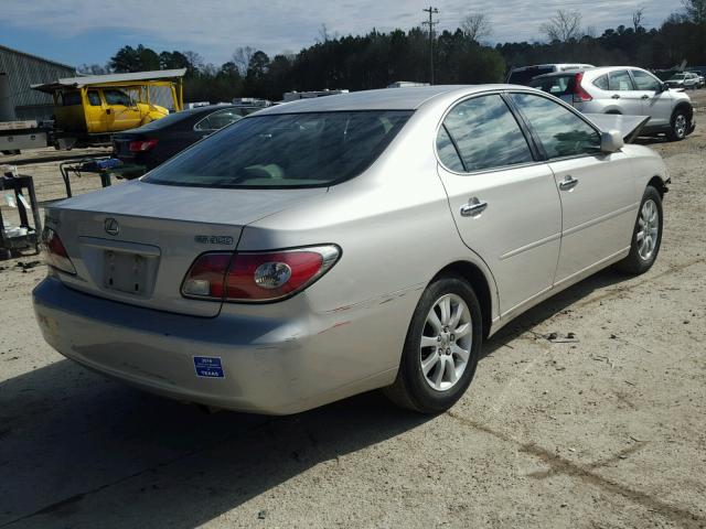 JTHBF30G720060168 - 2002 LEXUS ES 300 SILVER photo 4