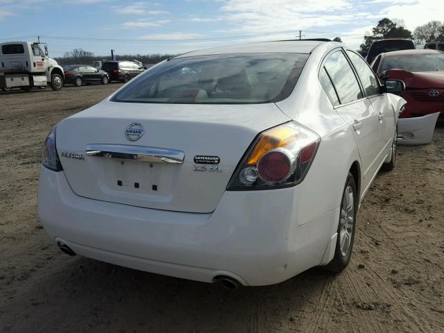 1N4AL2AP5AN523804 - 2010 NISSAN ALTIMA BAS WHITE photo 4