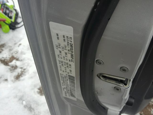 1C6RR7GT0DS639678 - 2013 RAM 1500 SLT Gümüş foto 10