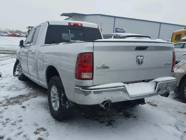 1C6RR7GT0DS639678 - 2013 RAM 1500 SLT SILVER photo 3