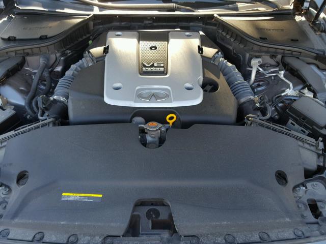 JN1BV7AP5FM331739 - 2015 INFINITI Q50 BASE Сірий фото 7